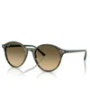 Ray Ban Ray-ban Ray-ban Bernard Rb2230 14210a In Transparent Shade Fantasy Green