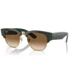 Ray Ban Ray In Green On Gold-tone