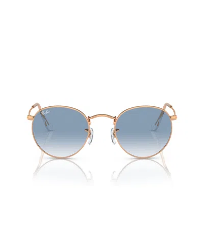 RAY BAN UNISEX SUNGLASSES, RB3447 ROUND METAL