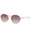 Ray Ban Unisex Sunglasses, Rb3769d In Rose Gold
