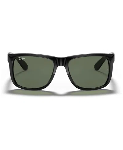 Ray Ban Unisex Sunglasses, Rb4165 Justin In Black,green