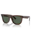 Ray Ban Ray-ban Womens Brown Rbr0502s Wayfarer Reverse Square-frame Injected Sunglasses In Brown