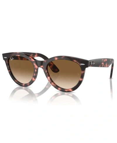 Ray Ban Unisex Sunglasses, Wayfarer Way Rb2241 In Pink Havana