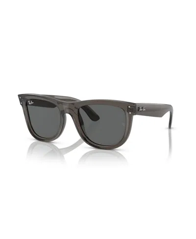 Ray Ban Unisex Wayfarer Reverse Square Sunglasses, Rbr0502s In Black