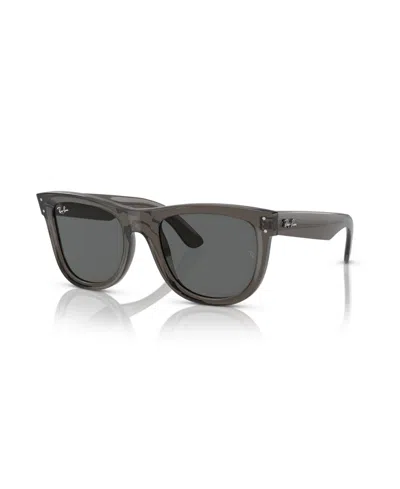 Ray Ban Unisex Wayfarer Reverse Square Sunglasses, Rbr0502s In Black