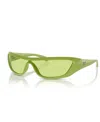 Ray Ban Xan Bio-based Sunglasses Algae Green Frame Green Lenses 01-34 In Apple Green