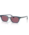Ray Ban Unisex Zaya Polarized Sunglasses, Rb4456 In Light Blue