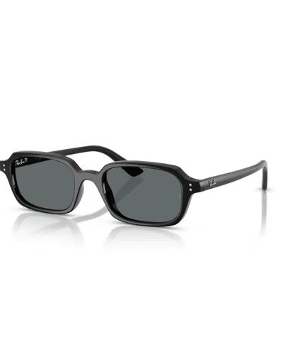 Ray Ban Unisex Zuri Polarized Sunglasses, Rb4455 In Black