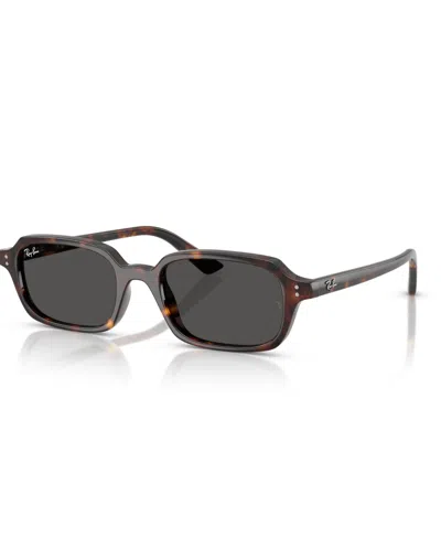 Ray Ban Unisex Zuri Polarized Sunglasses, Rb4455 In Havana