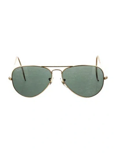 Pre-owned Ray Ban Vintage B&l Sunglasses In Gold