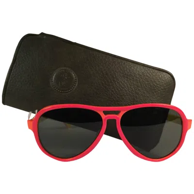 Pre-owned Ray Ban Vintage  B&l Vagabond Orange & Yellow G15 Grey Lenses Sunglasses Usa 1980