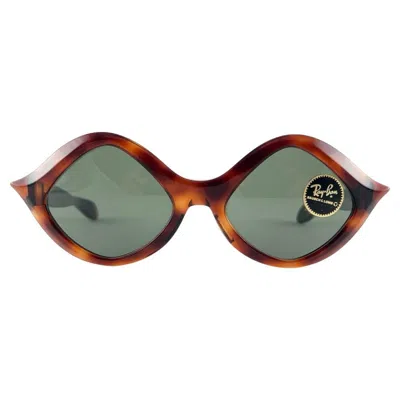 Pre-owned Ray Ban Vintage  Tamarin Tortoise 1960's Mid Century G15 Lens Usa B&l Sunglasses In Gray