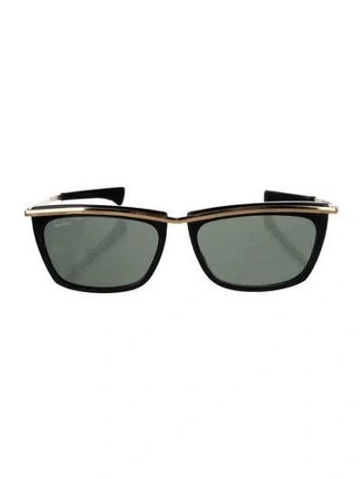 Pre-owned Ray Ban Vintage Square Sunglasses In Black