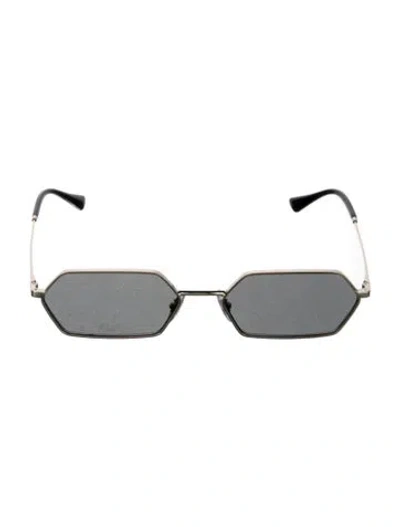 Pre-owned Ray Ban Vintage Square Sunglasses In Silver