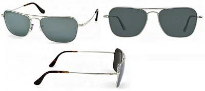 Pre-owned Ray Ban Vtg Ray-ban Caravan Rb3136 002/55 3p Rb8034-k 064k/n4 Ultra Titanium Sunglasses In Varied