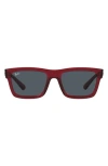 Ray Ban Warren 54mm Rectangular Sunglasses