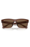 RAY BAN RAY-BAN WARREN 57MM RECTANGULAR SUNGLASSES