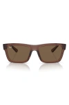 RAY BAN RAY-BAN WARREN 57MM RECTANGULAR SUNGLASSES