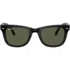 Ray Ban Ray-ban Wayfarer 50mm Polarized Folding Sunglasses In Multi