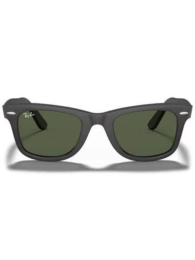 Ray Ban Wayfarer Black In Green