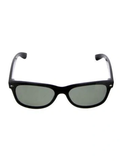 Pre-owned Ray Ban Wayfarer Classic Wayfarer Sunglasses In Black
