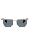 Ray Ban Wayfarer Deluxe Sandblasted Gunmetal On Gunmetal