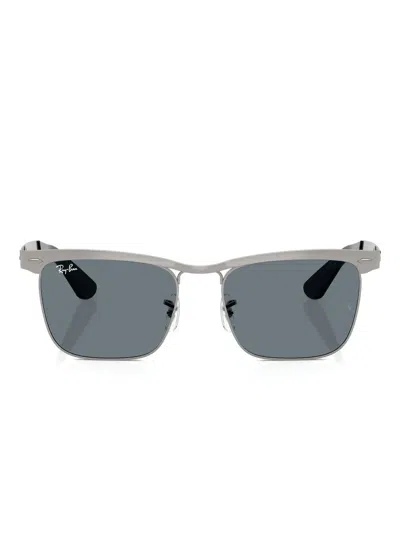 Ray Ban Wayfarer Deluxe Sandblasted Gunmetal On Gunmetal