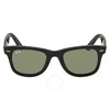 Ray Ban Wayfarer Ease Green Classic G-15 Unisex Sunglasses Rb4340 601 50 In Green