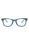 Ray Ban Wayfarer Ease Square-frame Glasses In Blue