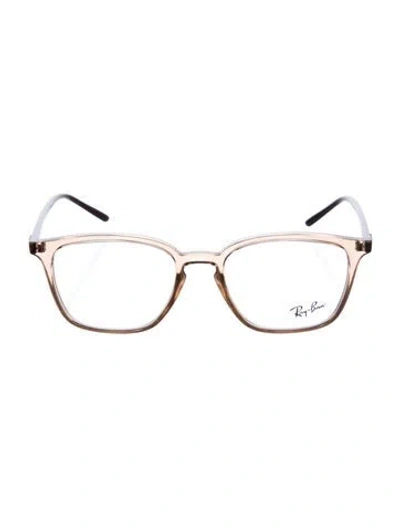 Pre-owned Ray Ban Wayfarer Eyeglasses In Pink