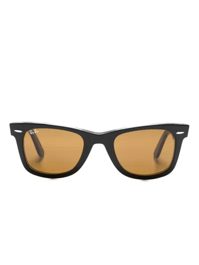 Ray Ban Wayfarer-frame Sunglasses In Black