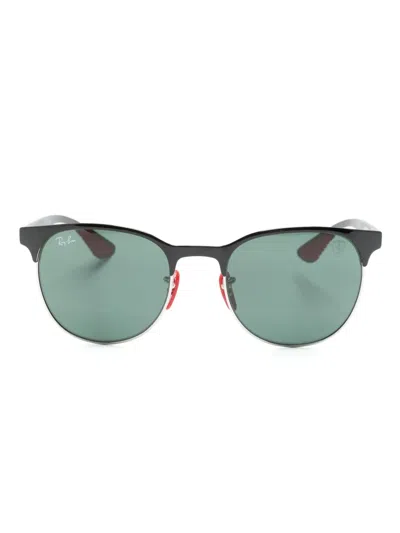 Ray Ban Wayfarer-frame Tinted Sunglasses In Black