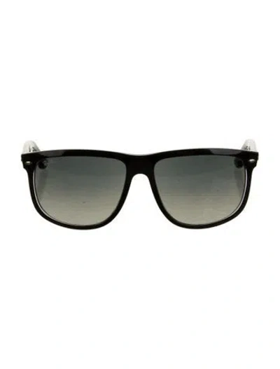 Pre-owned Ray Ban Wayfarer Gradient Sunglasses In Black
