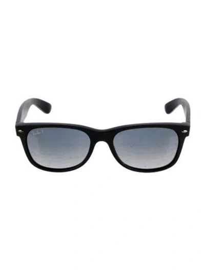 Pre-owned Ray Ban Wayfarer Gradient Sunglasses In Black