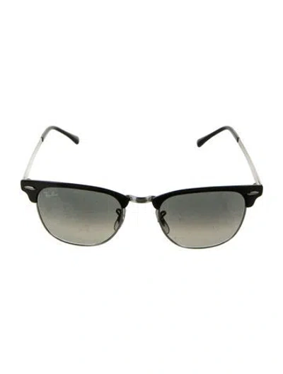 Pre-owned Ray Ban Wayfarer Gradient Sunglasses In Black