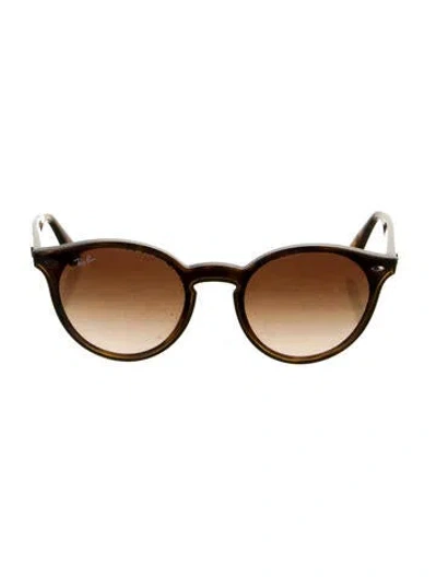 Pre-owned Ray Ban Wayfarer Gradient Sunglasses In Brown