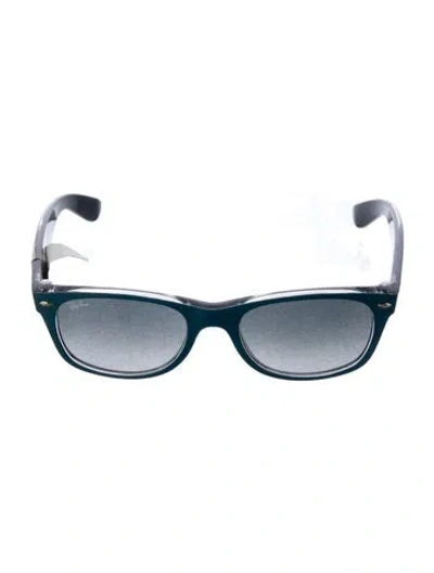 Pre-owned Ray Ban Wayfarer Gradient Sunglasses In Gray