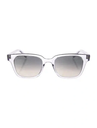 Pre-owned Ray Ban Wayfarer Gradient Sunglasses In Transparent