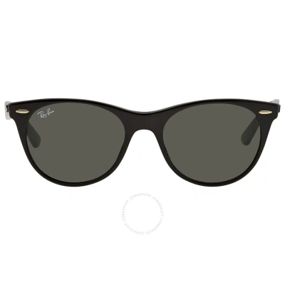 Ray Ban Wayfarer Ii Classic Green Classic G-15 Round Unisex Sunglasses Rb2185 90131 52
