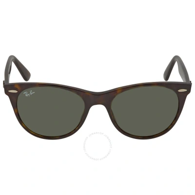 Ray Ban Wayfarer Ii Classic Green Unisex Sunglasses Rb2185 902/31 52