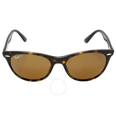 Ray Ban Wayfarer Ii Classic Polarized Brown Classic B-15 Unisex Sunglasses Rb21859025755