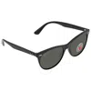 Ray Ban Wayfarer Ii Classic Polarized Green Classic G-15 Round Unisex Sunglasses Rb2185 901/58 55 In Green