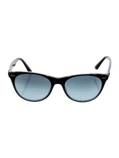 Pre-owned Ray Ban Wayfarer Ii Wayfarer Sunglasses In Black