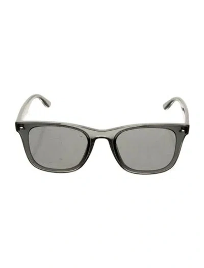 Pre-owned Ray Ban Wayfarer Mirrored Sunglasses In Gray