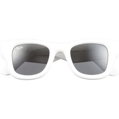 Ray Ban Ray-ban Wayfarer Puffer 47mm Square Sunglasses In Multi