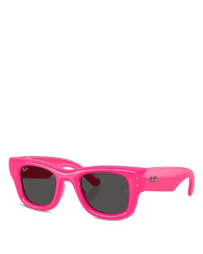 RAY BAN RAY-BAN WAYFARER PUFFER A$AP ROCKY SQUARE SUNGLASSES, 47MM