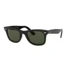 Ray Ban Rb 2140 P 58 901 Wayfarer Polarized Sunglasses In Black