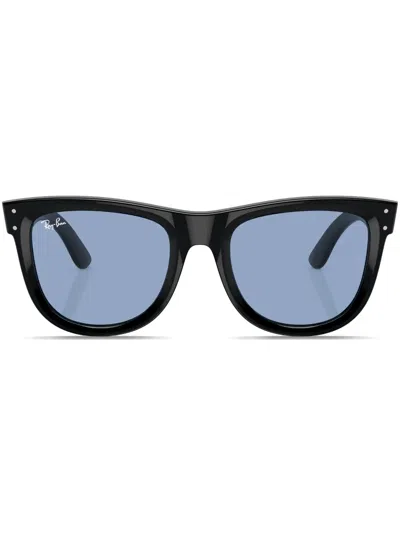 Ray Ban Rbr0502s Wayfarer Reverse Sunglasses In Light Blue