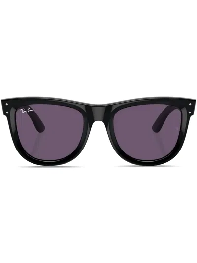 RAY BAN WAYFARER REVERSE SQUARE-FRAME SUNGLASSES