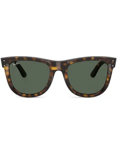 Ray Ban Wayfarer Reverse Sunglasses In Brown